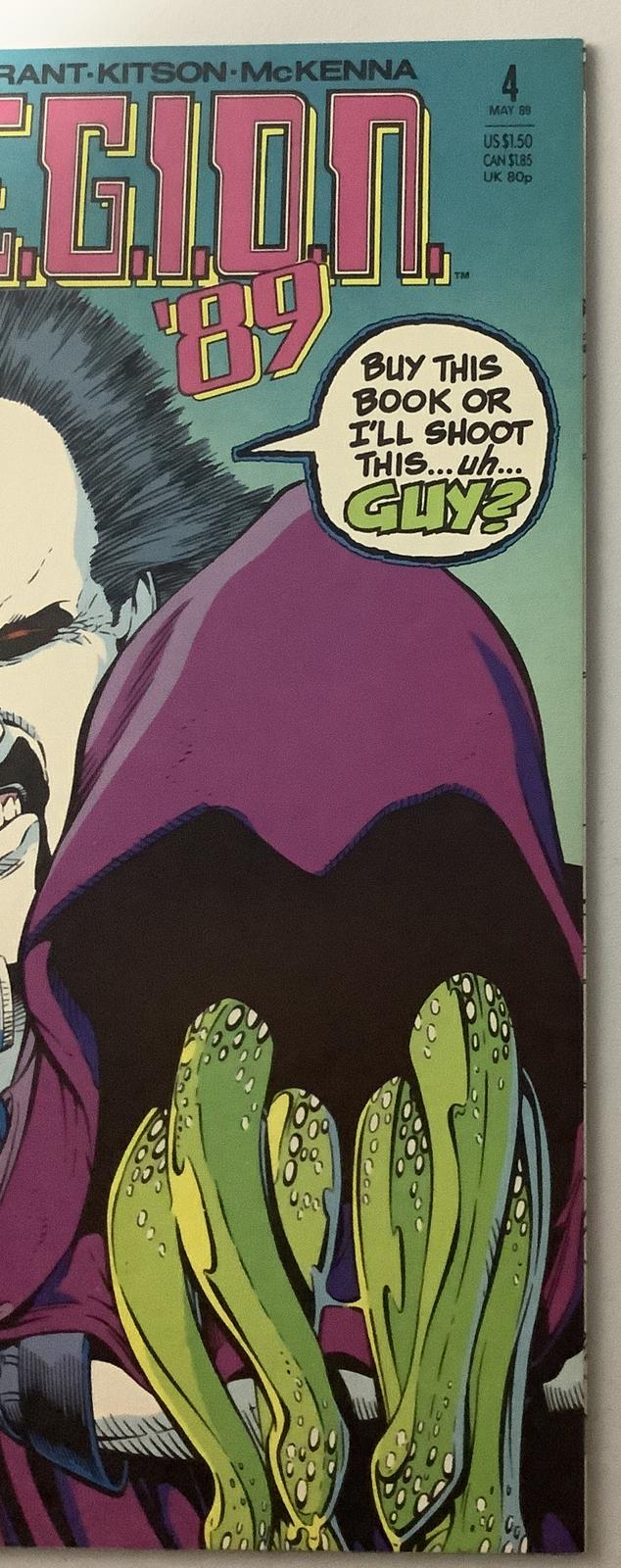 L.E.G.I.O.N. '89 #4 DC Comics 1989 Lobo Sci-Fi