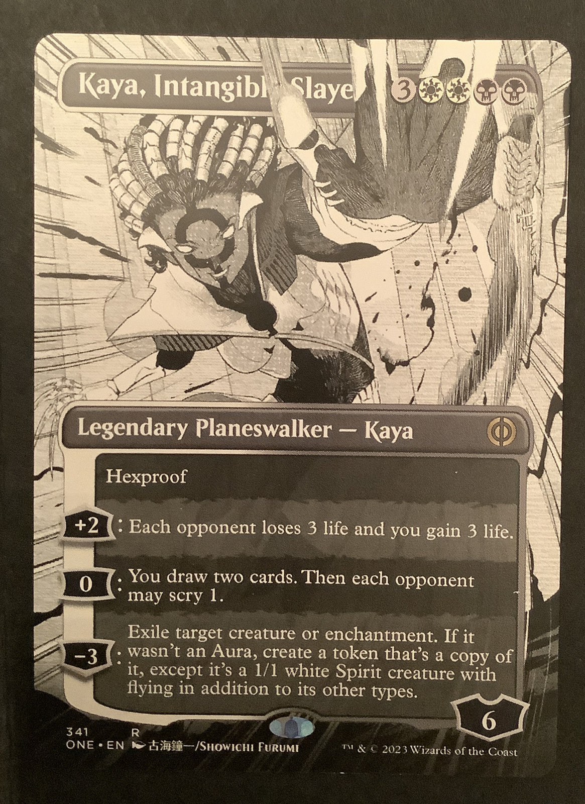 Kaya, Intangible Slayer — Extended Art — Phyrexia All Will Be One — Mythic — DM Vault Co.
