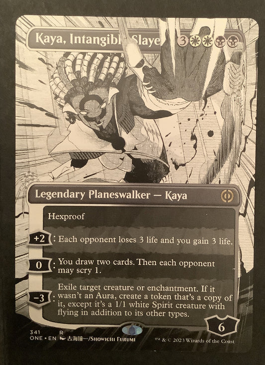 Kaya, Intangible Slayer — Extended Art — Phyrexia All Will Be One — Mythic — DM Vault Co.
