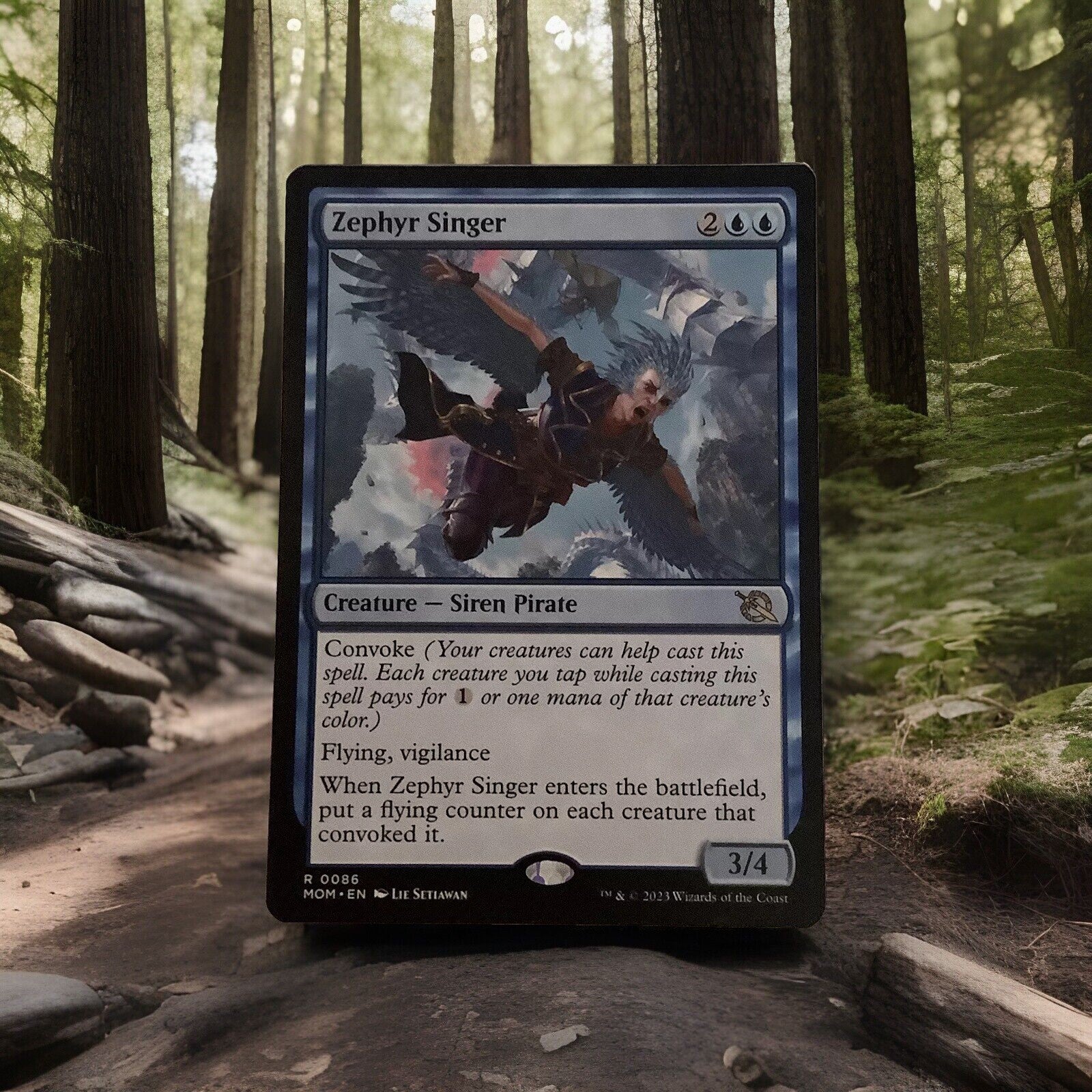 March of the Machine Zephyr Singer #86 in regular finish.