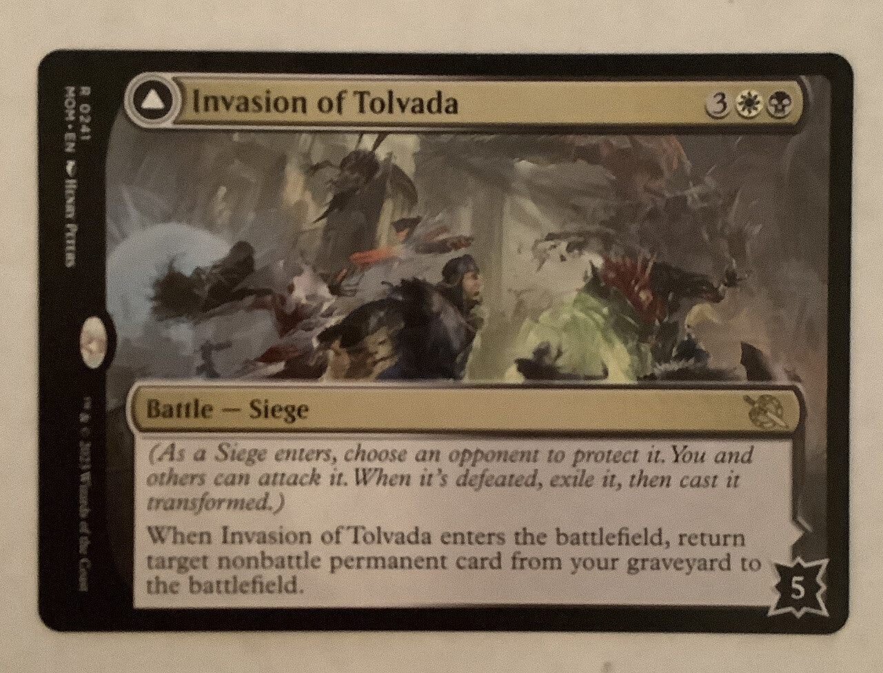 Invasion of Tolvada — March of the Machine — Regular Rare — DM Vault Co.
