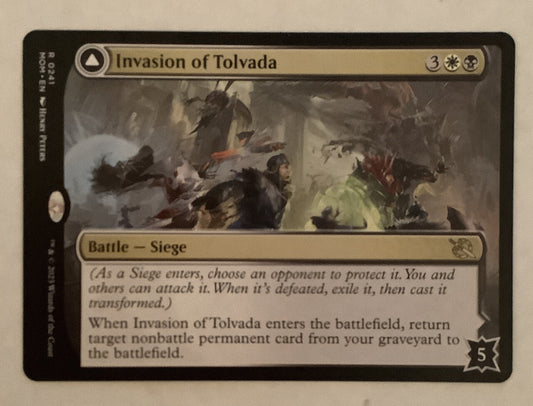 Invasion of Tolvada — March of the Machine — Regular Rare — DM Vault Co.
