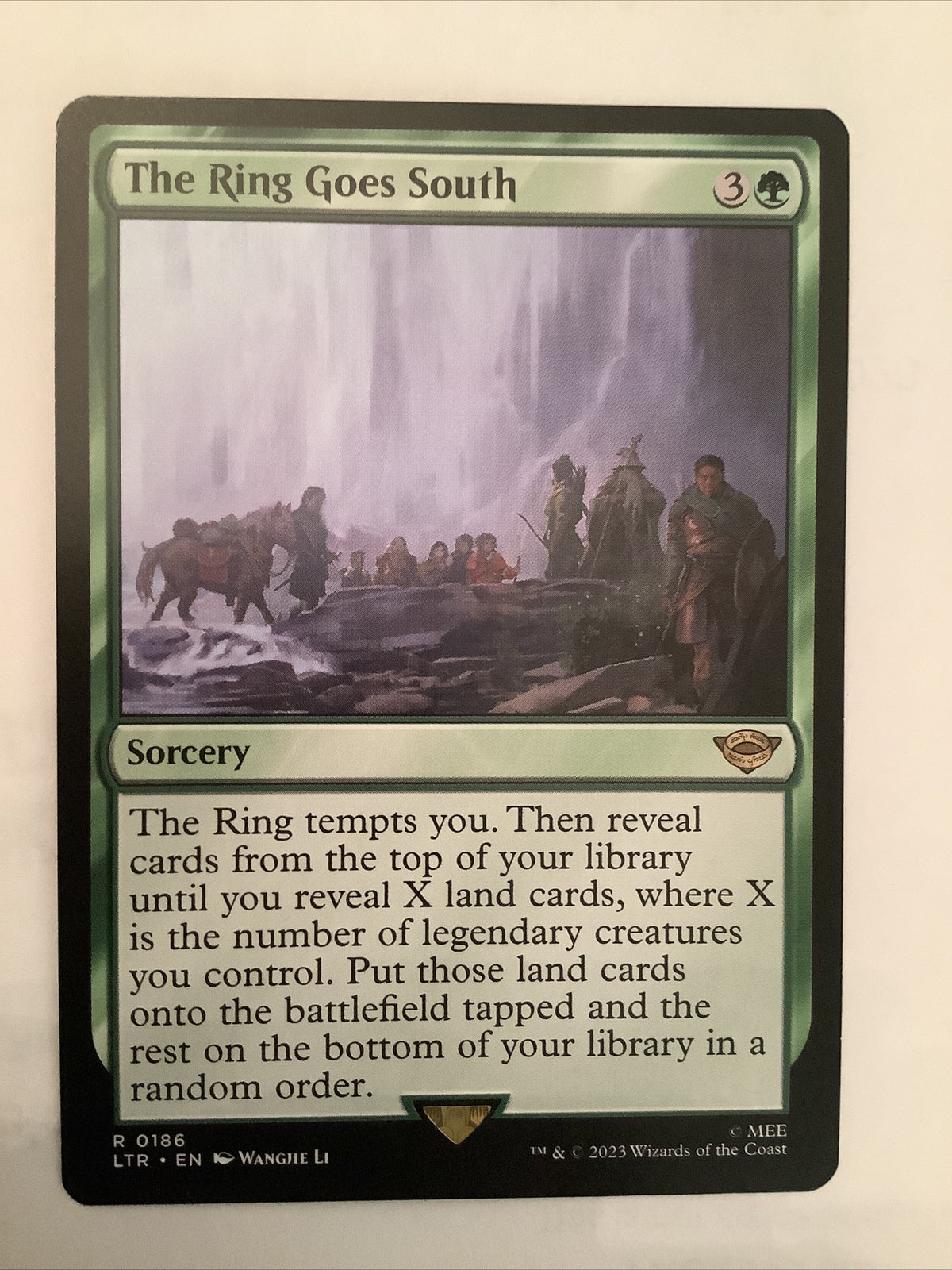 The Ring Goes South LTR 186 Regular MTG card DM Vault Co.