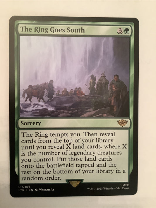 The Ring Goes South LTR 186 Regular MTG card DM Vault Co.