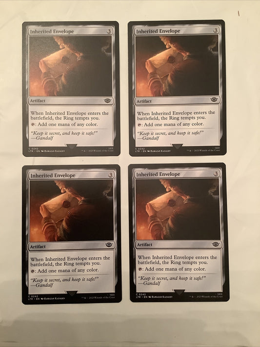 Inherited Envelope — Lord of the Rings Tales of Middle-earth — Common — 242
