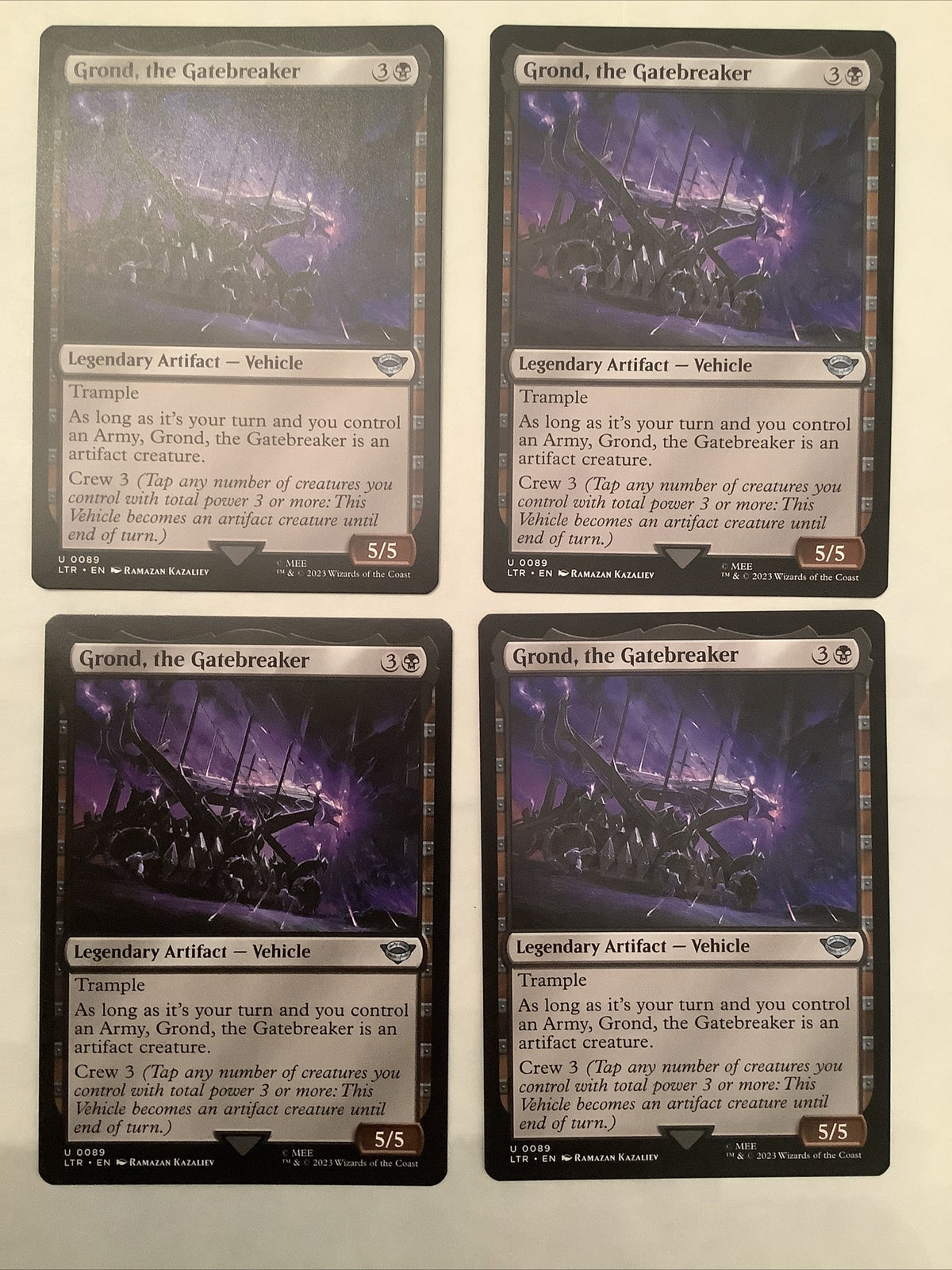Grond, the Gatebreaker LTR 089 Regular from The Lord of the Rings: Tales of Middle-earth.