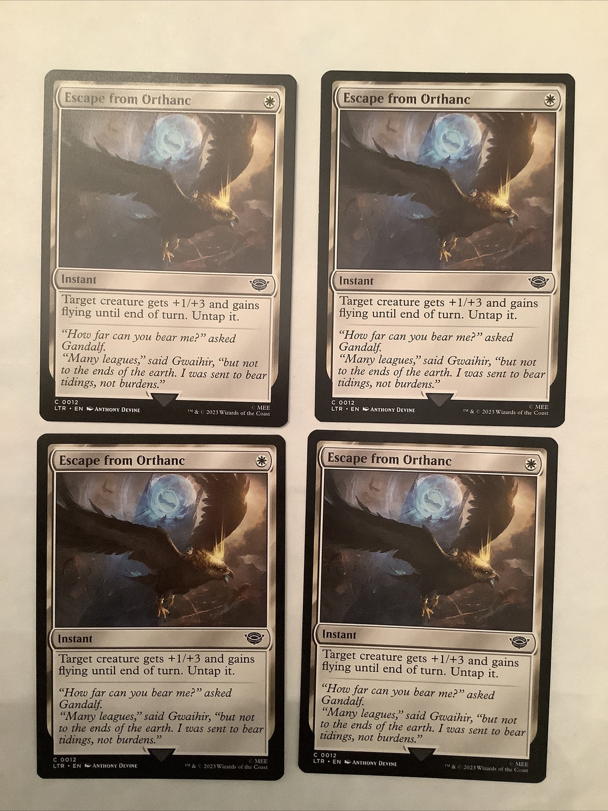 Escape from Orthanc LTR 12 x4 Regular from The Lord of the Rings: Tales of Middle-earth.