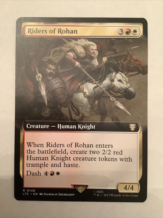 Riders of Rohan — LTR Borderless Rare MTG card
