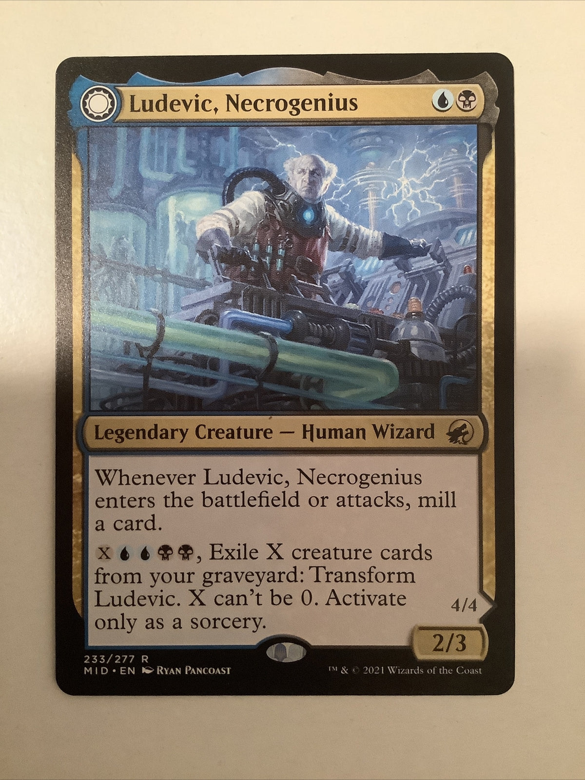 Ludevic Necrogenius Olag Ludevic’s Hubris Innistrad Midnight Hunt MTG
