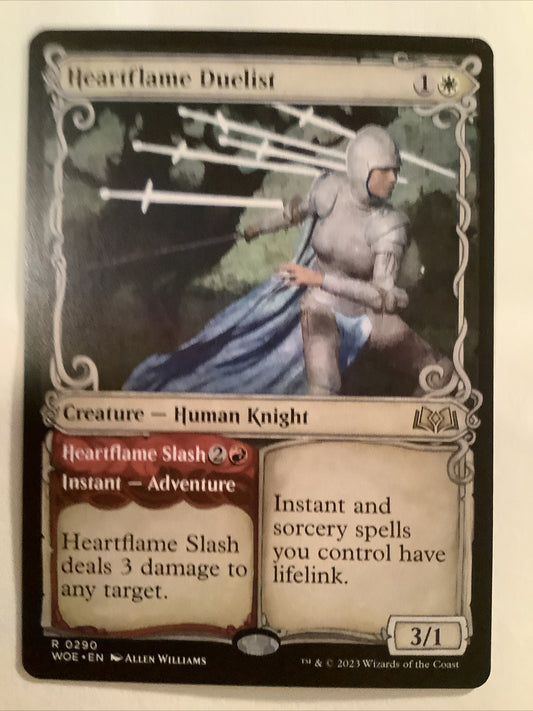 Magic: The Gathering Heartflame Duelist – MTG WOE Rare Adventure