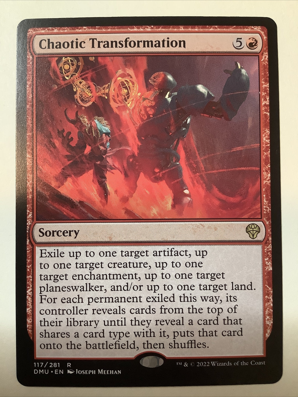 MTG DMU: Chaotic Transformation (Sorcery) 117/281 Regular Rare