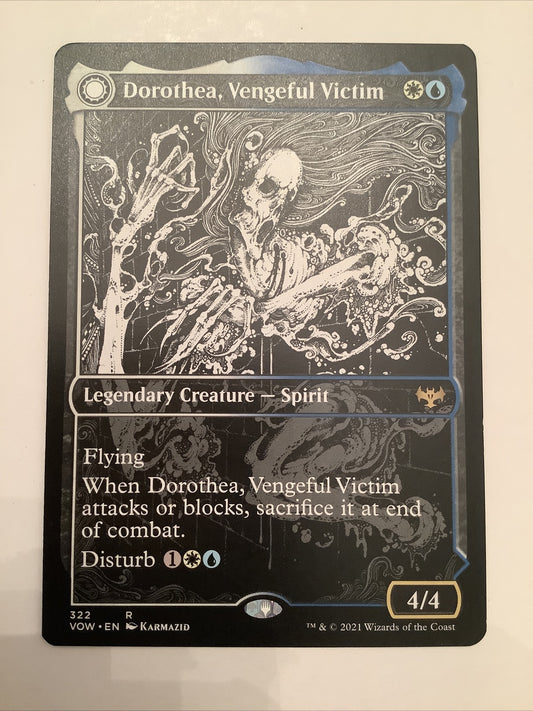 Dorothea Vengeful Victim showcase legendary spirit MTG card Innistrad Crimson Vow
