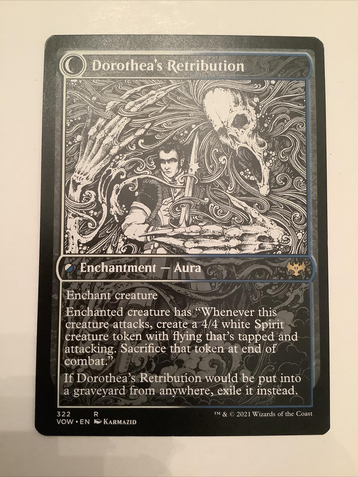 MTG VOW: Dorothea, Vengeful Victim Dorothea's Retribution (Legendary) Showcase