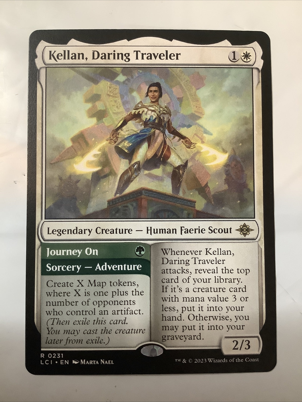 MTG LCI: Kellan, Daring Traveler   Journey On Regular Rare 0231