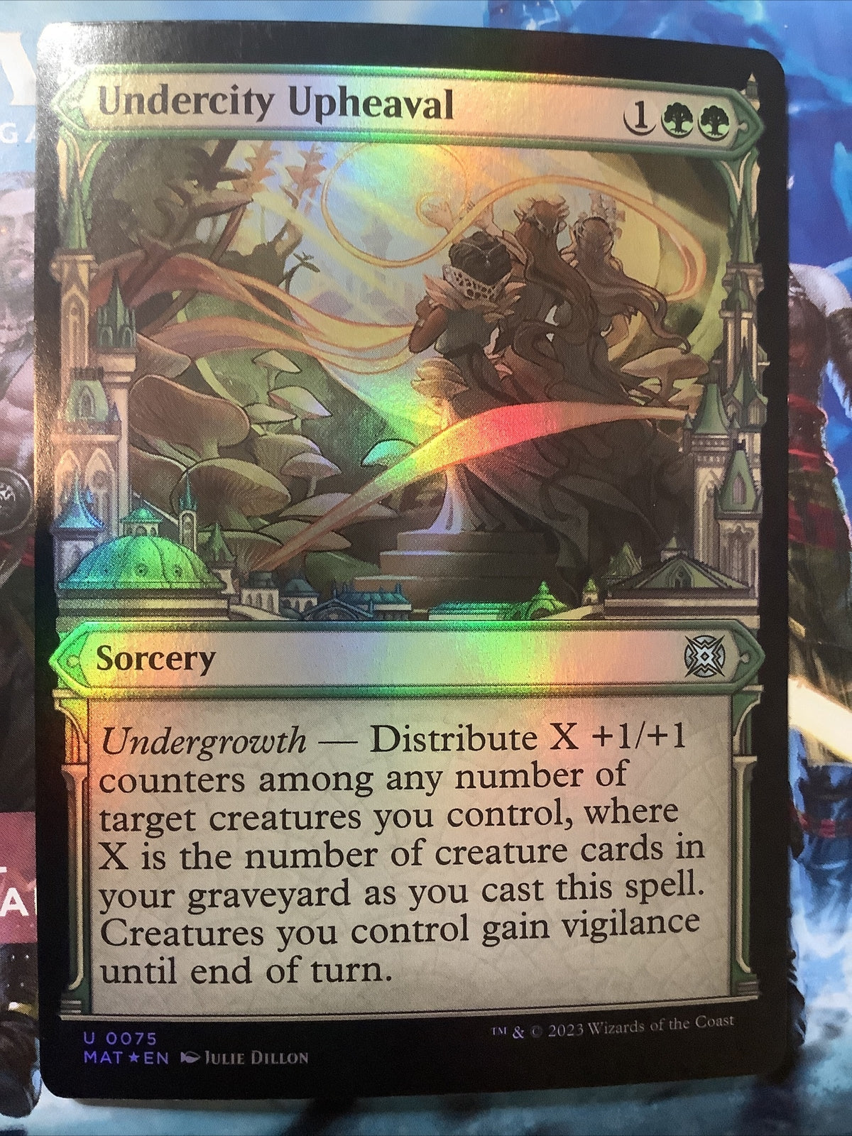 MTG MAT: Undercity Upheaval (Sorcery) Showcase Foil Uncommon 0075