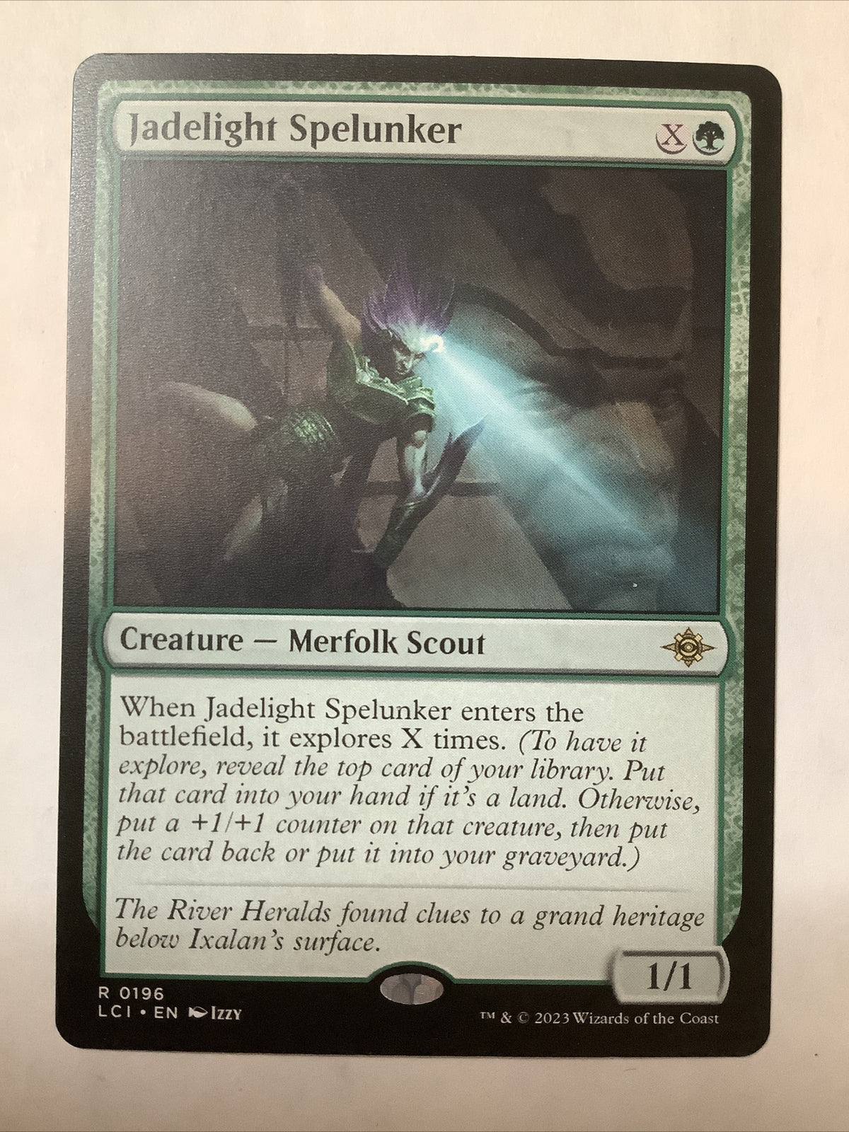 Jadelight Spelunker LCI 196 MTG card from DM Vault Co.