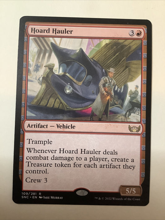 Hoard Hauler artifact vehicle Magic the Gathering card Streets of New Capenna 109/281