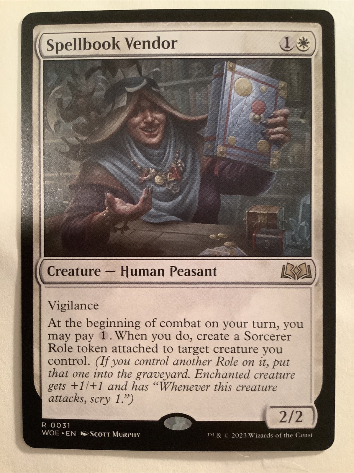 Magic: The Gathering Spellbook Vendor card – MTG single