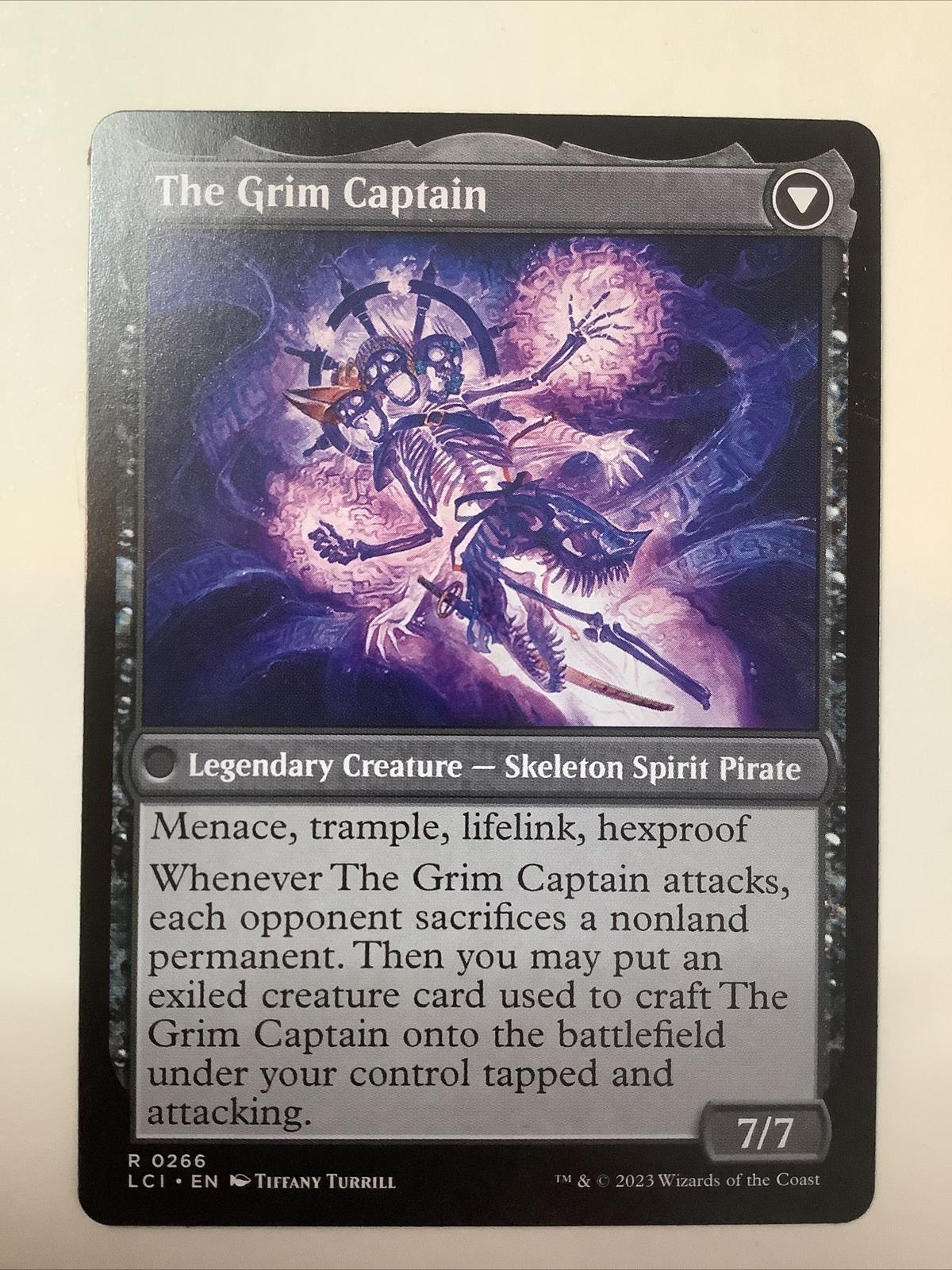 Throne of the Grim Captain LCI 266 MTG Reanimator
