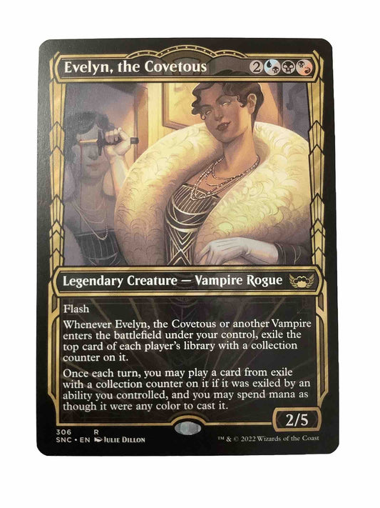 MTG SNC: Evelyn, the Covetous (Legendary Creature) Showcase Rare 306