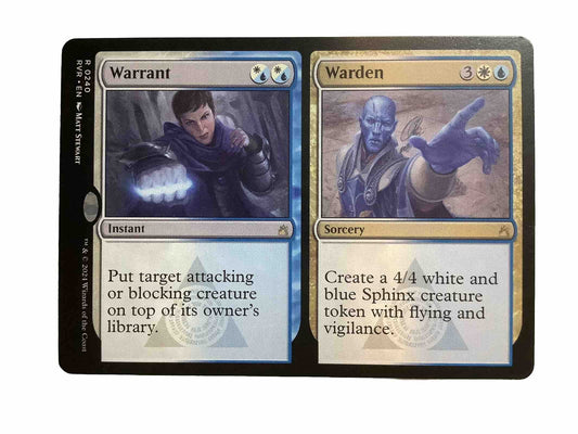 Warrant // Warden — Ravnica Remastered — Regular Rare — DM Vault Co.
