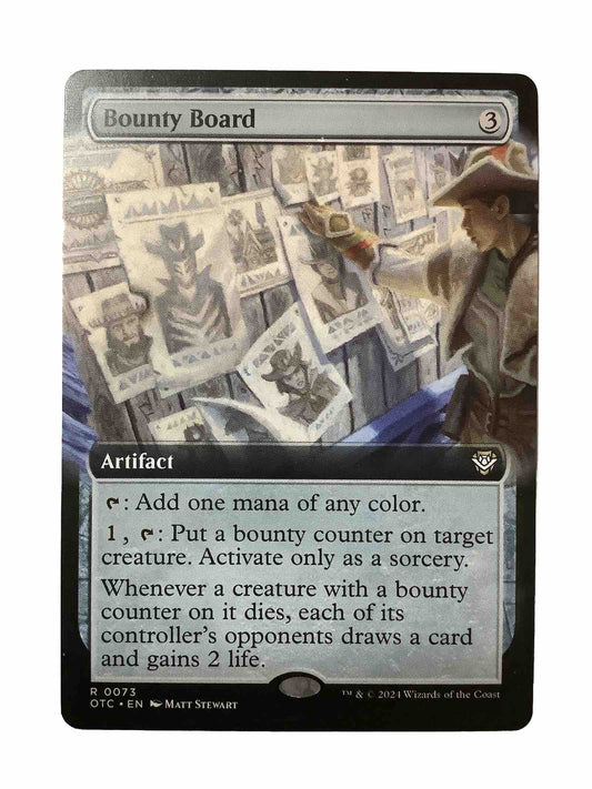 MTG OTC: Bounty Board (Artifact) Extended Art Rare 0073