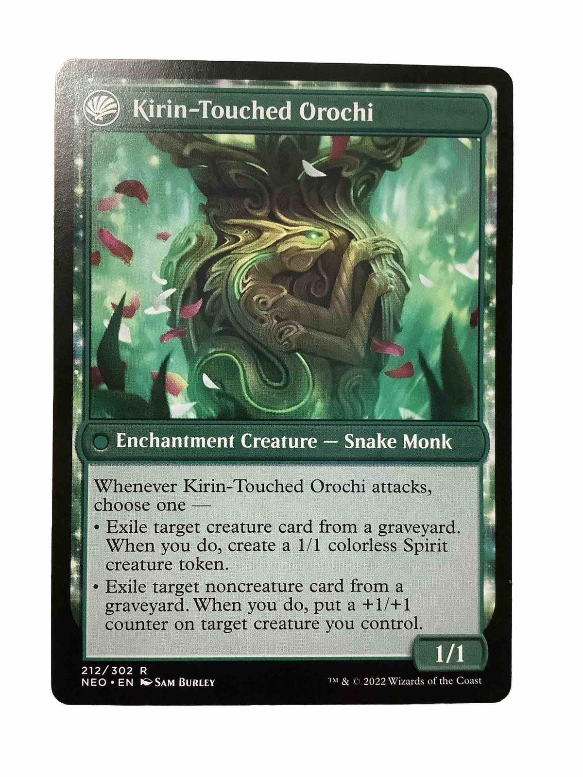 MTG NEO: Teachings of the Kirin Kirin-Touched Orochi (Enchantment) Rare 212/302