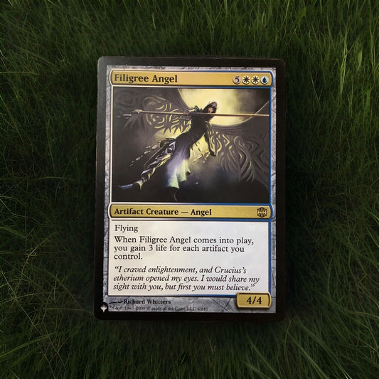 MTG MH2: Filigree Angel (Artifact Creature Angel) “The List” 6/145 Retro Rare