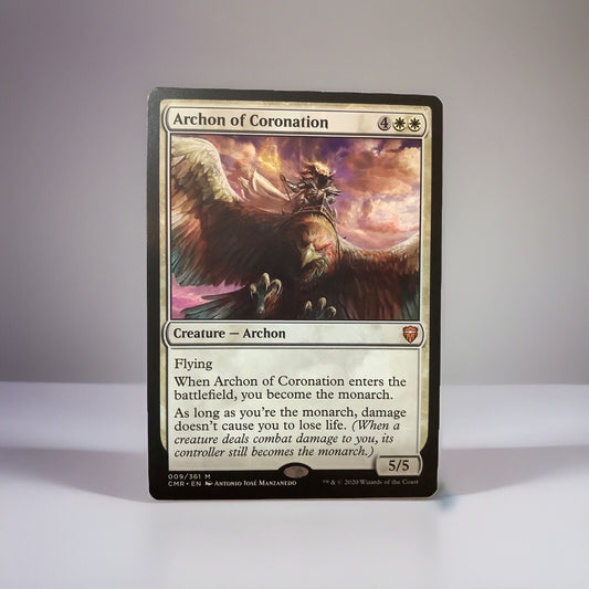 Archon of Coronation Commander Legends white mythic creature Magic the Gathering card