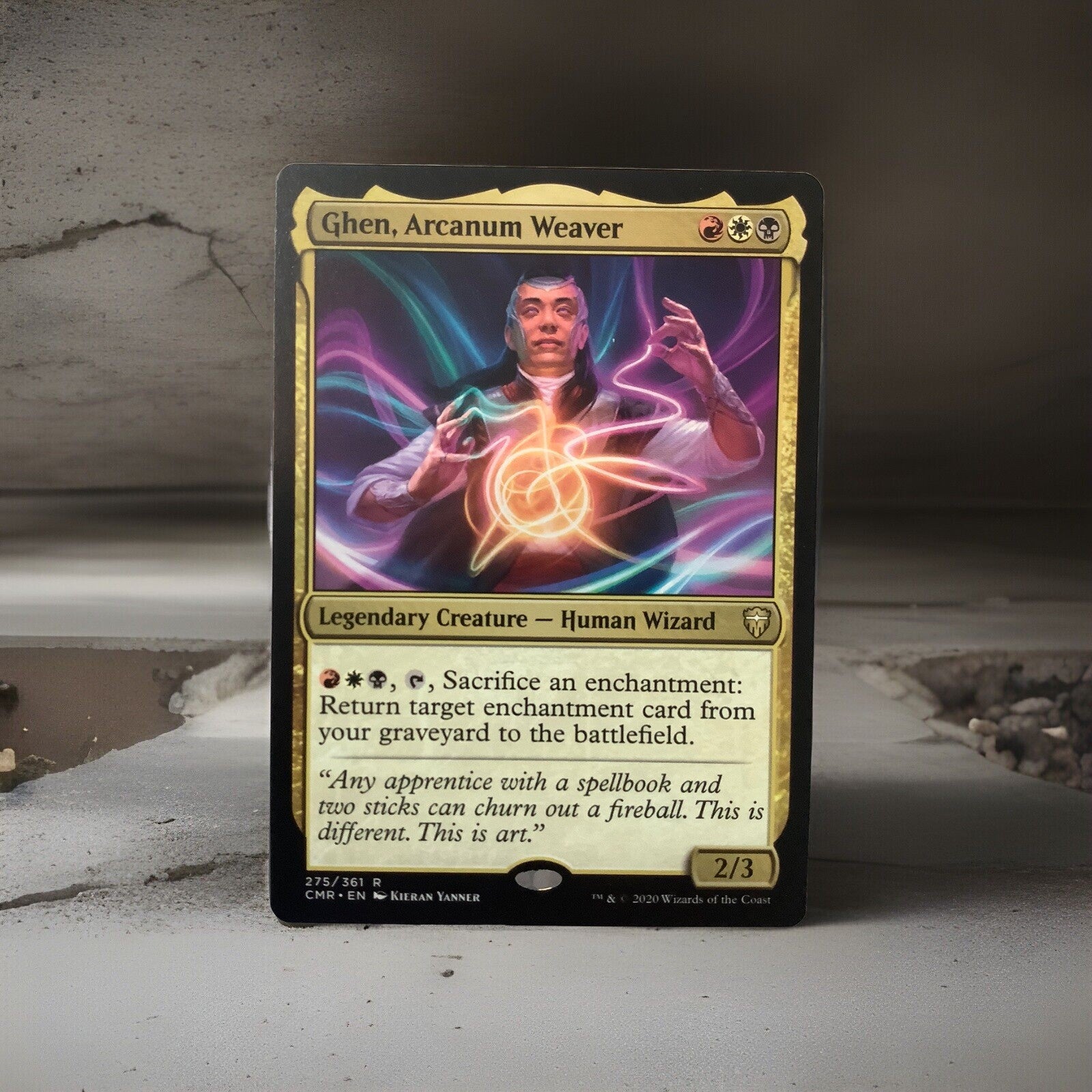 Ghen Arcanum Weaver legendary MTG card from Commander Legends
