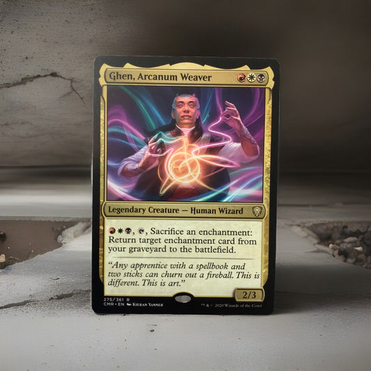 Ghen Arcanum Weaver legendary MTG card from Commander Legends
