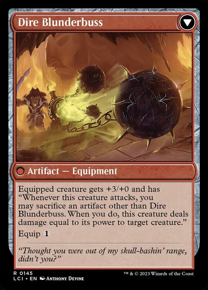 Dire Flail DFC LCI 145 MTG Equipment