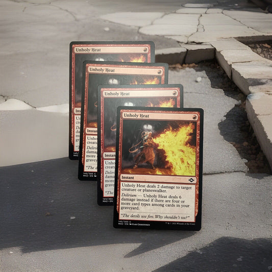 MTG MH2: X4 Unholy Heat (Instant) Regular Common 145/303 Modern Horizons 2