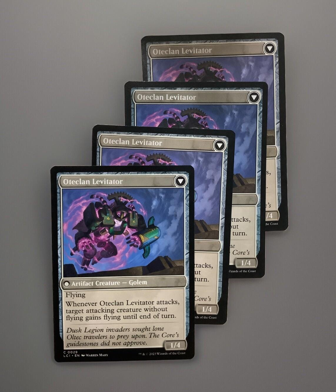 MTG LCI: Oteclan Landmark Oteclan Levitator The Lost Caverns of Ixalan 0029 X4