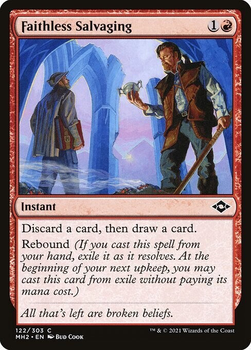 MTG MH2: X4 Faithless Salvaging (Instant) Regular Common Modern Horizons 2