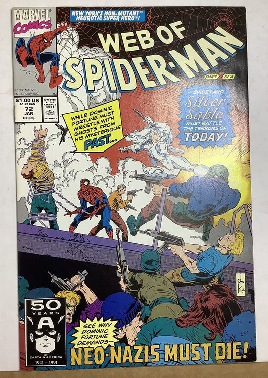 Web of Spider-Man #72 (1991) – Marvel Direct Edition, “The Reckoning”