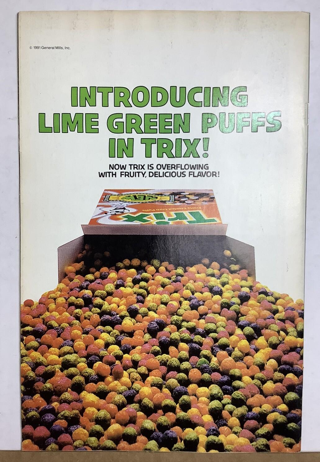 Web of Spider-Man #75 (Marvel Comics April 1991) Capt. America/Thor/Iceman App.