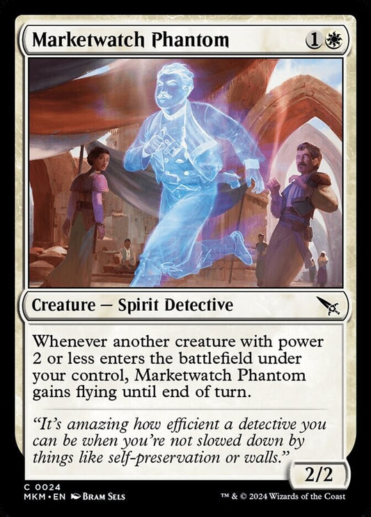 Magic: The Gathering Marketwatch Phantom Foil card – MTG single