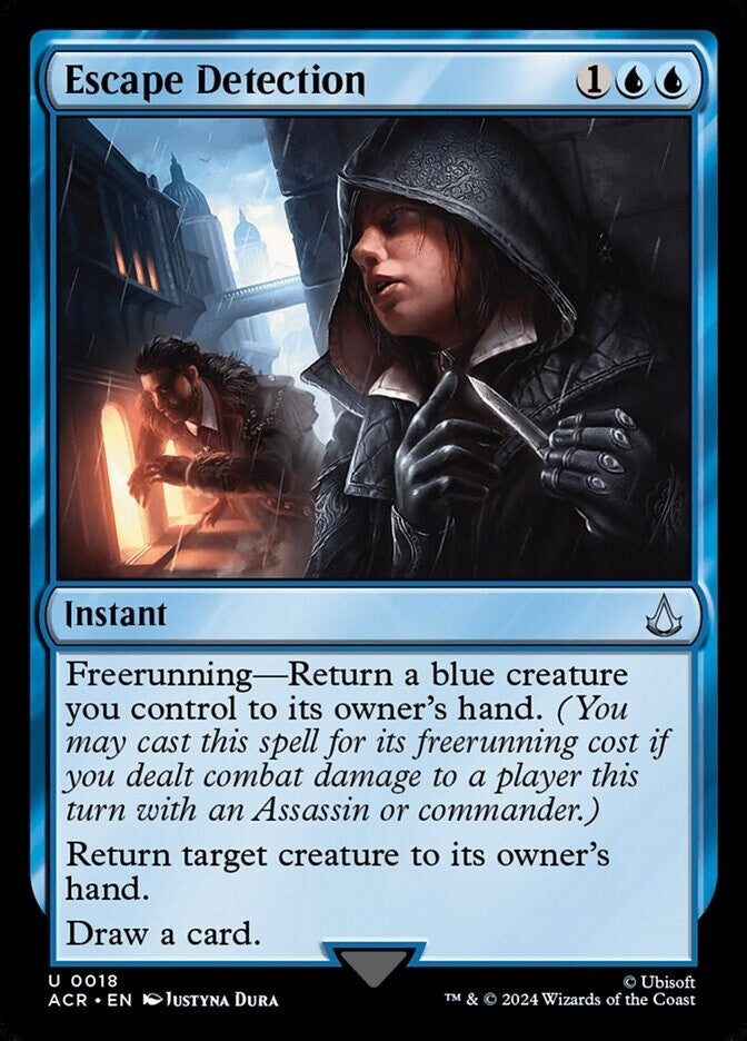 Escape Detection ACR 018 Foil Finish from Assassin's Creed.