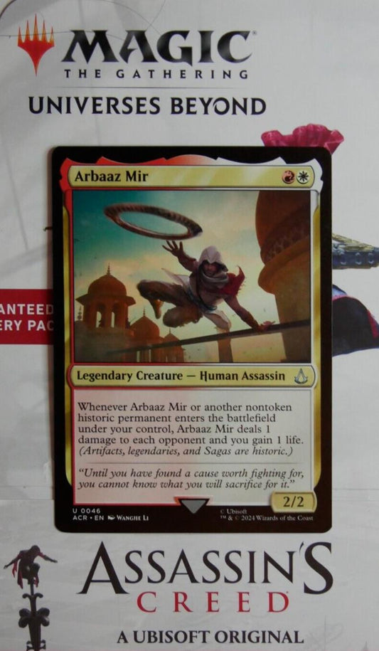 Arbaaz Mir Assassin’s Creed MTG card 046
