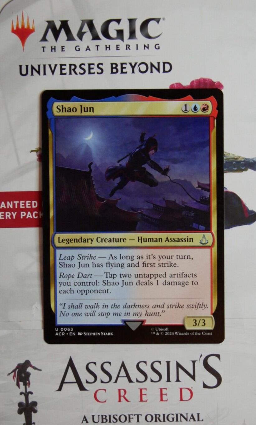 Shao Jun ACR 063 Regular Finish from Assassin's Creed.