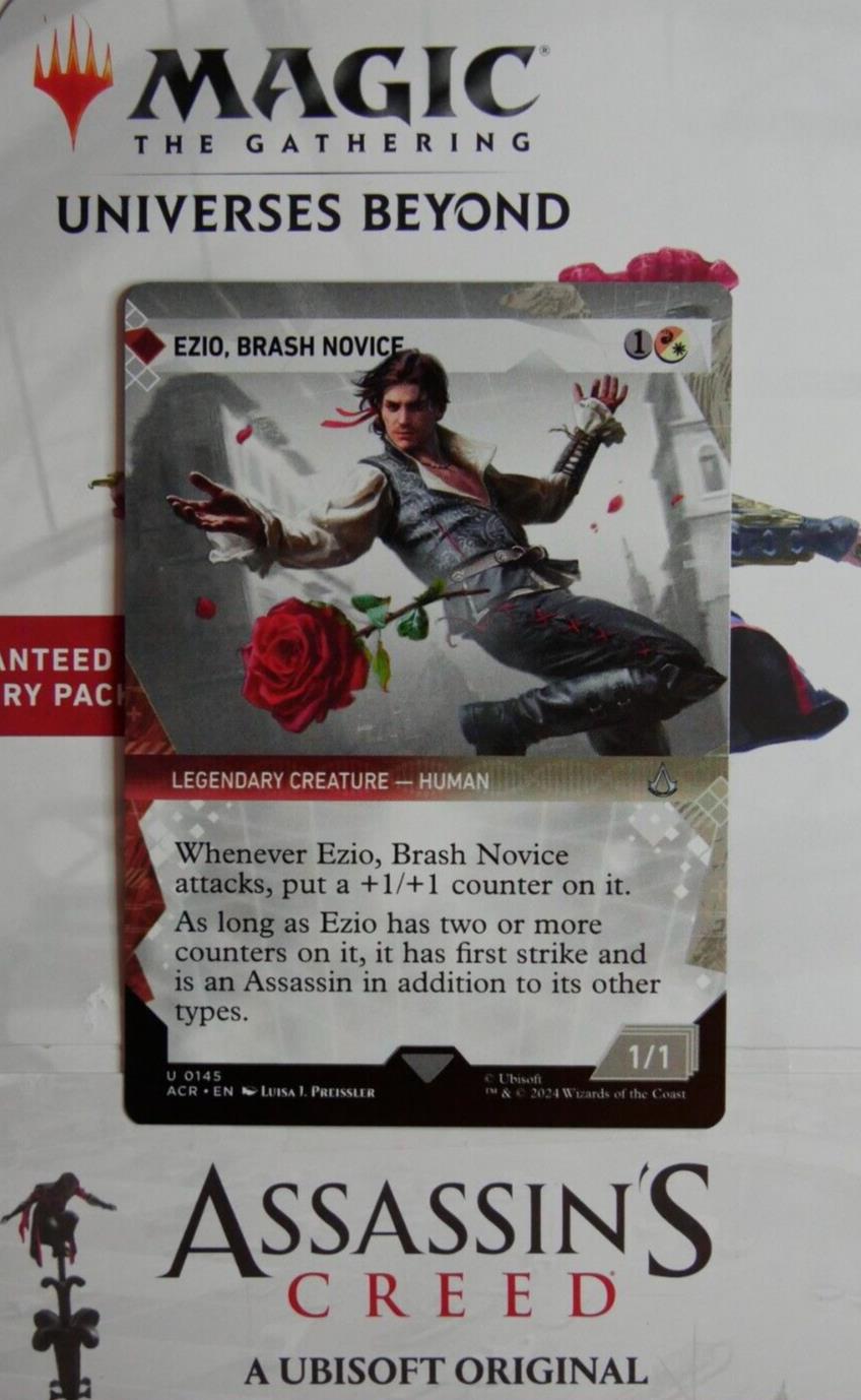 Ezio, Brash Novice ACR 145 Showcase regular finish MTG card