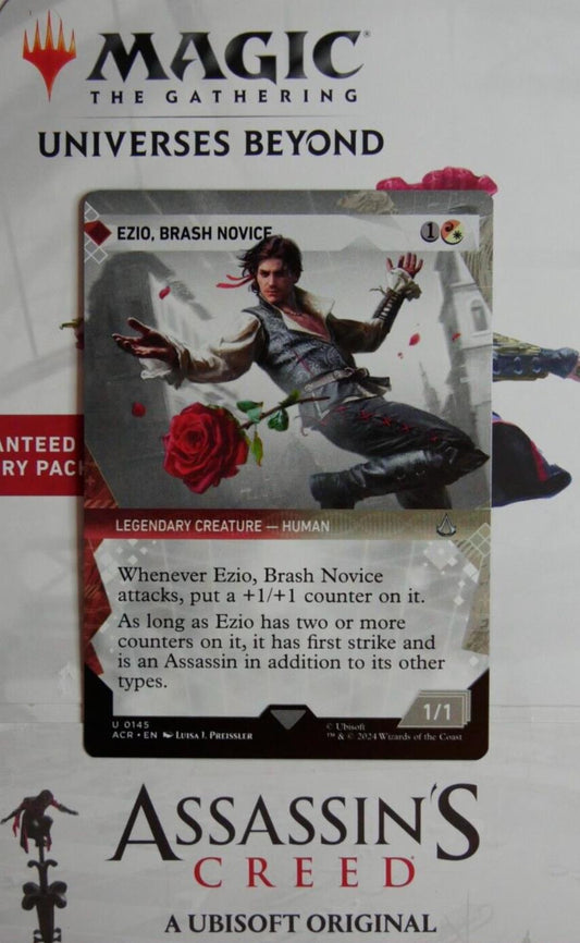 Ezio, Brash Novice ACR 145 Showcase regular finish MTG card