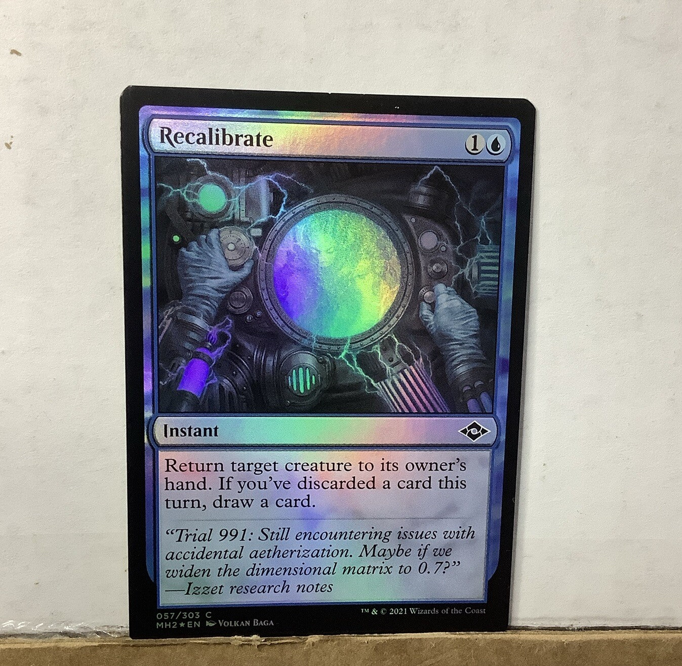 MTG MH2: Recalibrate (Instant) Modern Horizons 2 057/303 Foil Common