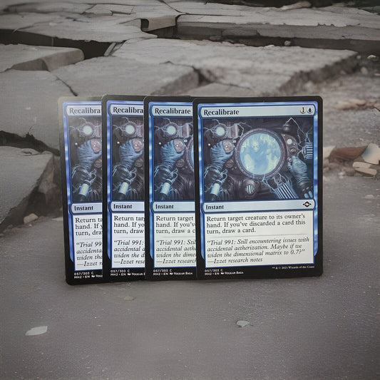 MTG MH2: X4 Recalibrate (Instant) Modern Horizons 2 057/303 Common
