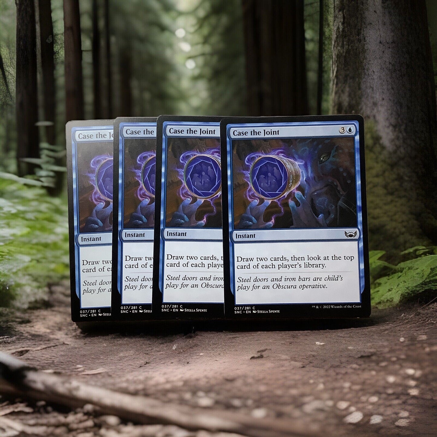 MTG SNC: X4 Case the Joint (Instant) Streets of New Capenna 037 Regular Common
