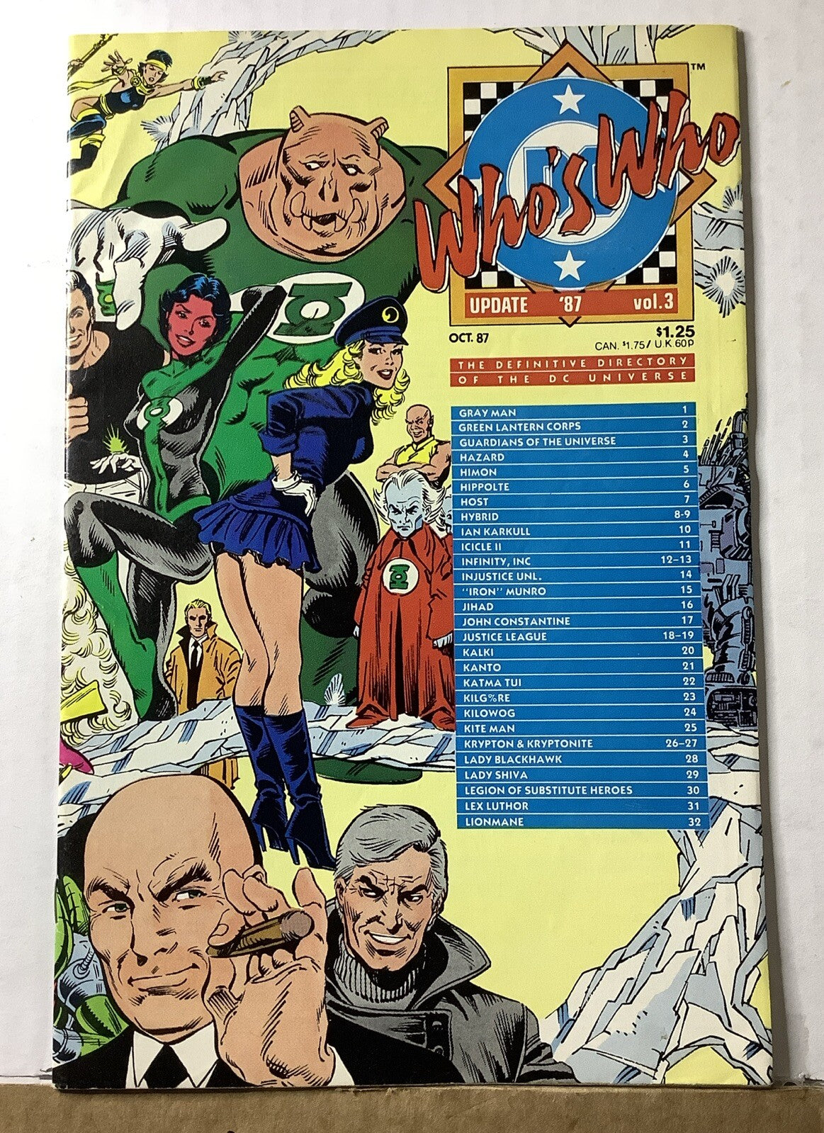 Who’s Who Definitive Directory of the DC Universe (1987) — DC Direct Edition