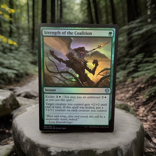 MTG DMU: Strength of the Coalition Dominaria United 180/281 Foil Uncommon