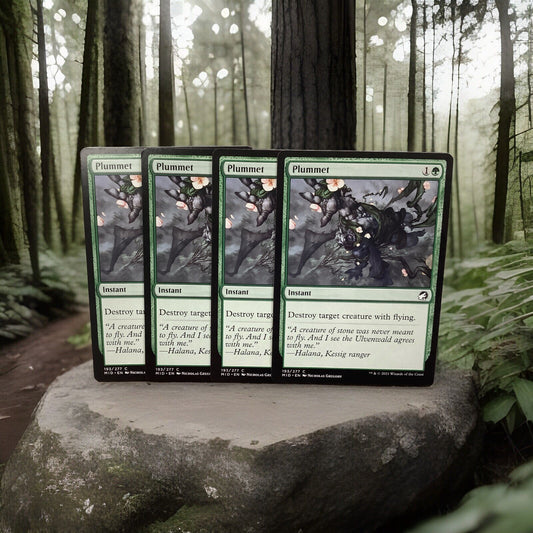 MTG MID: X4 Plummet (Instant) Innistrad: Midnight Hunt 193/277 Regular Common