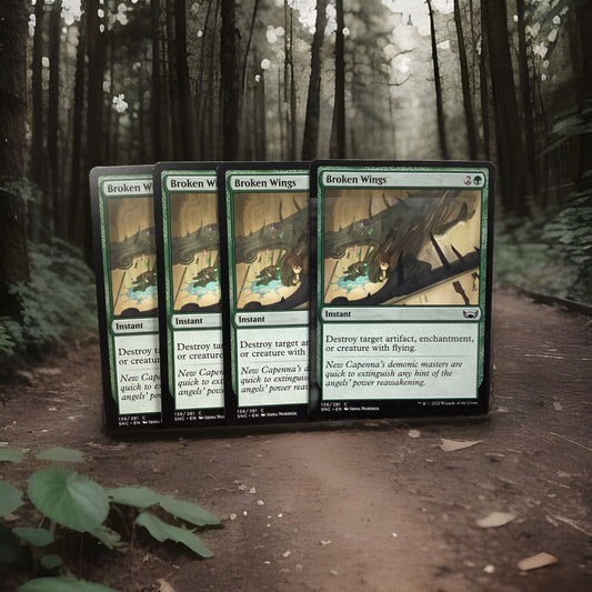 MTG SNC: X4 Broken Wings (Instant) Streets of New Capenna 136/281 Regular Common